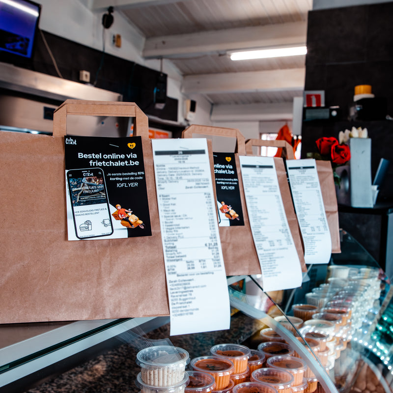 Frietjes bestellen in Baasrode