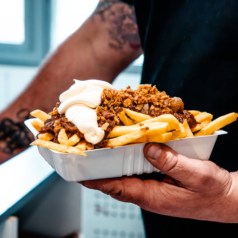 Frietjes bestellen in Lebbeke