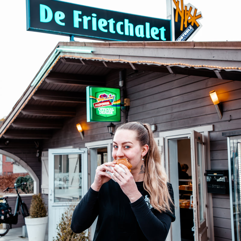 Frietjes bestellen in Appels